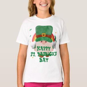 T-shirt Casquette vert chanceux Shamrock St. Patrick's Day