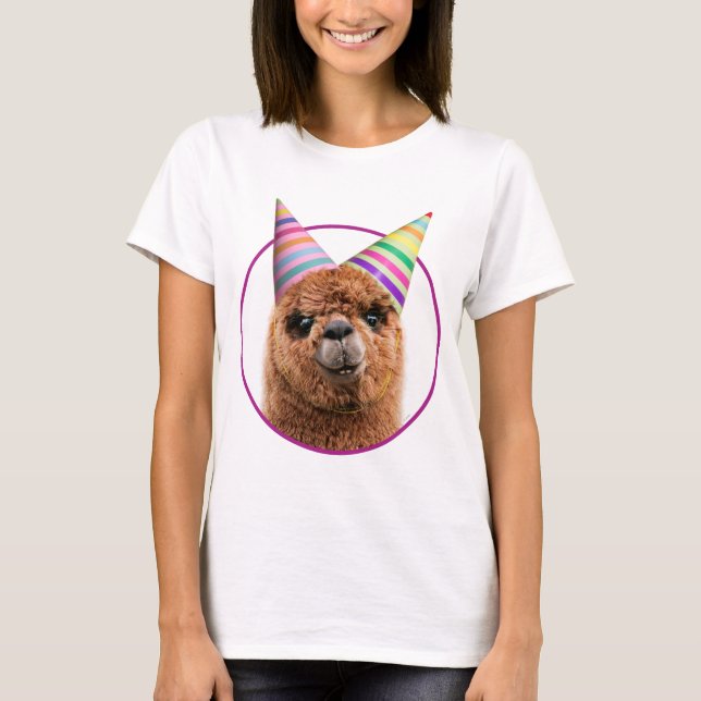 T-shirt Casquettes du parti Alpaca (Devant)