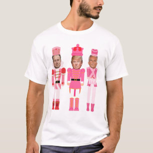 T-shirt Casse-Noisette de Noël Trump Kennedy Musk unisexe