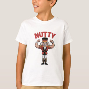 T-shirt Casse-Noisette drôle de Noël Nuty Fitness Naturel
