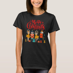 T-shirt Casse-noisette Merry Xmas Plum sucre fée Casse-noi