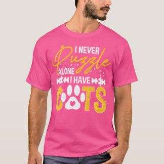 T-shirt Casse-tête Casse-tête Je ne fais jamais de puzzle