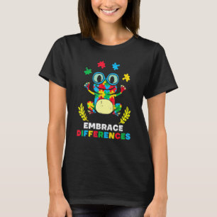 T-shirt Casse-tête grenouille Acceptation des Différences