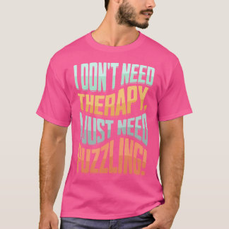 T-shirt Casse-tête Pièce de puzzle Pièces Résolution de pu
