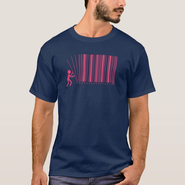 T-shirt Casser le code-barres (Devant)