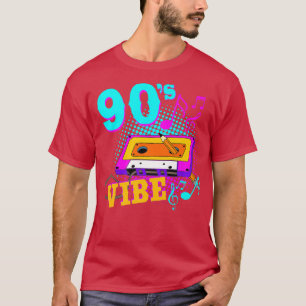 T-shirt Cassette audio ambiance 90's Rétro 70's 80's Amour