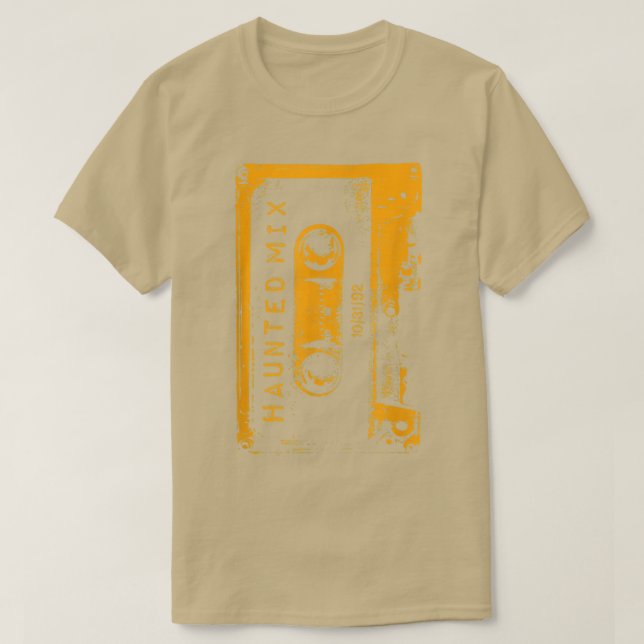 T-shirt Cassette Halloween Mitape Retro 90s (Design devant)