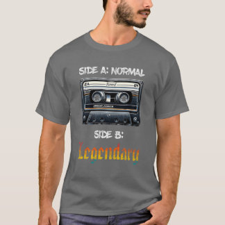 T-shirt Cassette Rétro Légendaire des Amis des Années 80