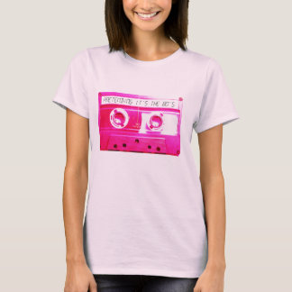 T-shirt Cassette Rose.