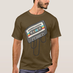 T-shirt Cassette Soundgarden Rétro