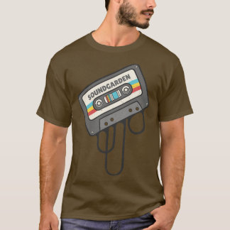 T-shirt Cassette Soundgarden Rétro