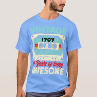 T-shirt Cassette Vintage 1969 54 Ans D'Être Impressionnant
