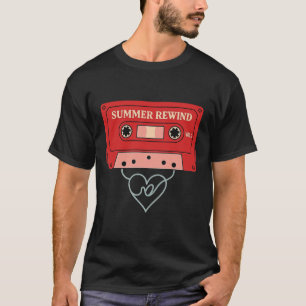 T-shirt Cassette Vintage - DaD cadeau été