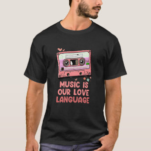 T-shirt Cassette Vintage de la Saint Valentin 80's Hommes 