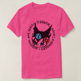 T-shirt Cassettes de mort, d'agonie et de cris et vinyle