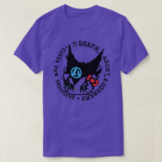 T-shirt Cassettes de mort, d'agonie et de cris et vinyle