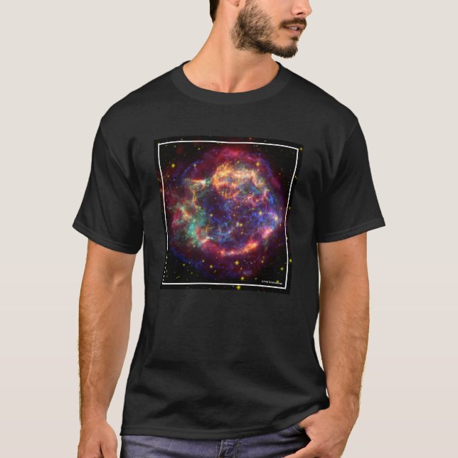 T-shirt Cassiopeia A dans beaucoup de couleurs (Devant)