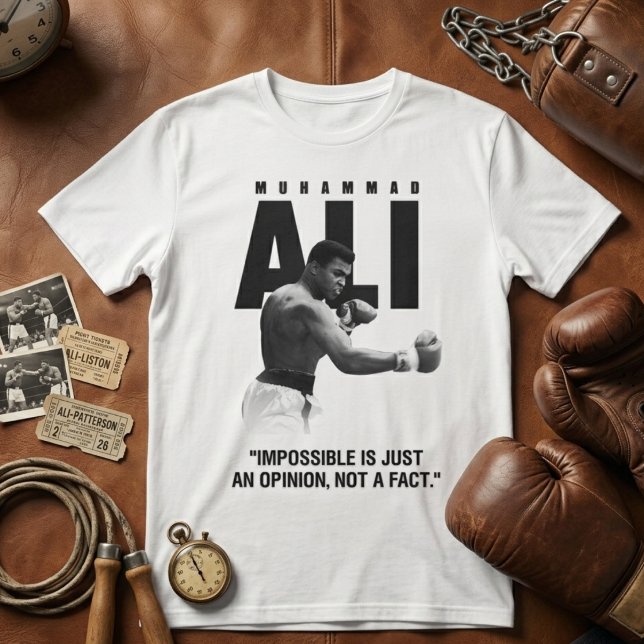 T-shirt Cassius Marcellus Clay Jr. (Créateur téléchargé)