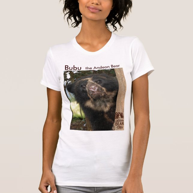 T-shirt Castellanos Bubu l'ours andin (Devant)