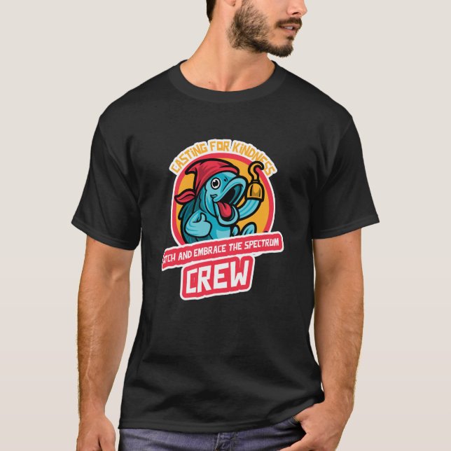 T-shirt Casting Pour Attraper La Douceur Et Embrasser Le S (Devant)