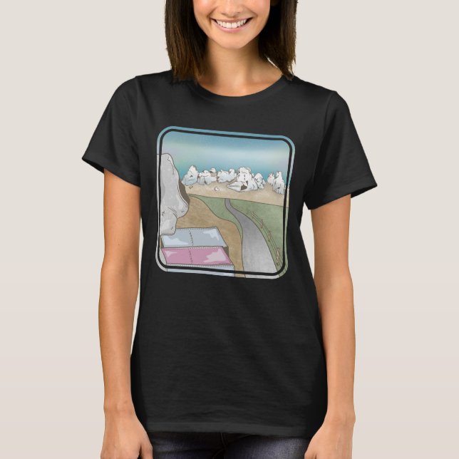 T-shirt Castle hill bouldering Nouvelle-Zélande (Devant)