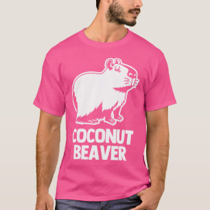 T-shirt Castor De Coco (Capybara) Drôle Dit Sarcastique C