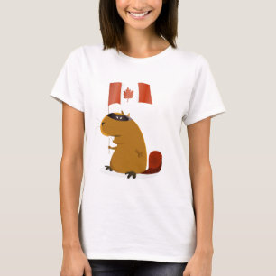 T-shirt Castor de jour du Canada