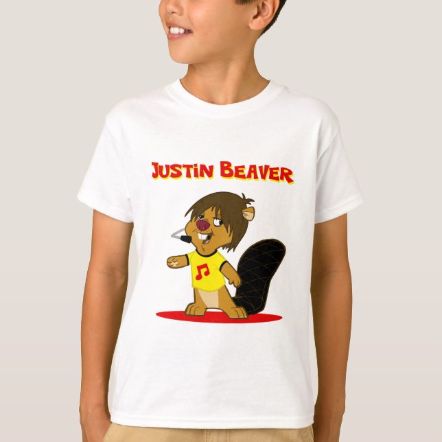 T-shirt Castor de Justin (Devant)