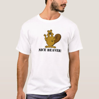 T-shirt Castor gentil