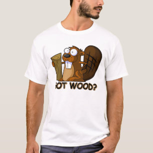 T-shirt Castor grossier drôle