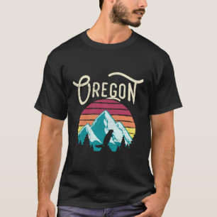 T-shirt Castor Oregon Ou Montagne