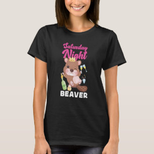 T-shirt Castor samedi soir Castor 1