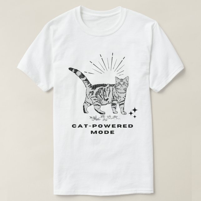 T-SHIRT CAT (Design devant)