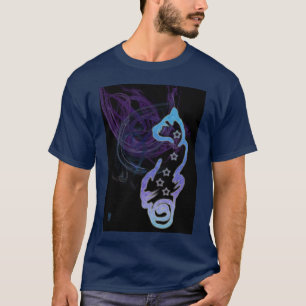 T-shirt cat2 céleste