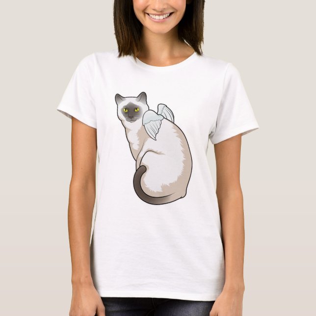 T-shirt Cat Angel (Devant)