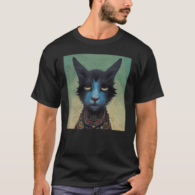 T-shirt Cat Art 10 (Devant)