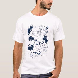 T-Shirt Cat Astronautes
