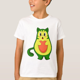 T-shirt Cat Avocado