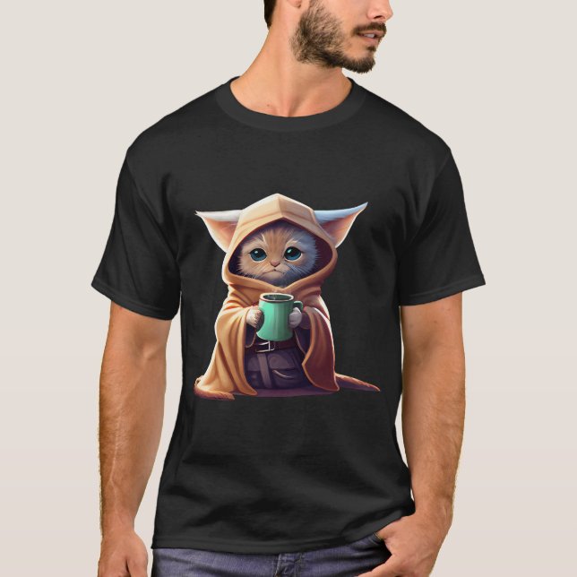 T-shirt Cat Café Lover Kitten Baby mignonne adorable Venti (Devant)