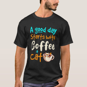 T-shirt Cat Café Mug Cat Cute Café Cat Mama