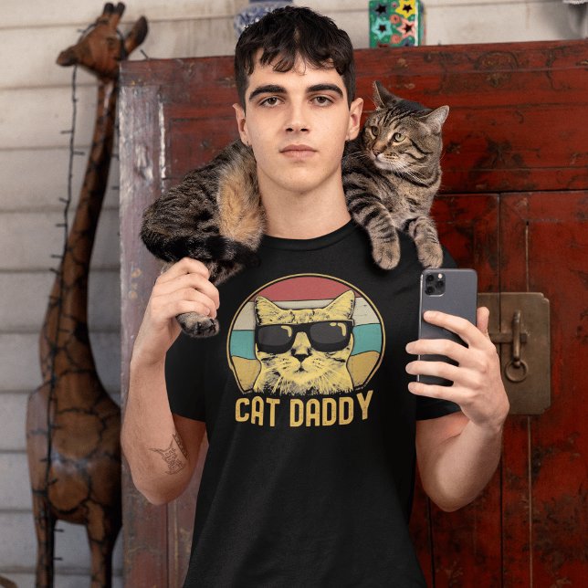 T-shirt Cat Dad Funny Cat Lovers (Créateur téléchargé)