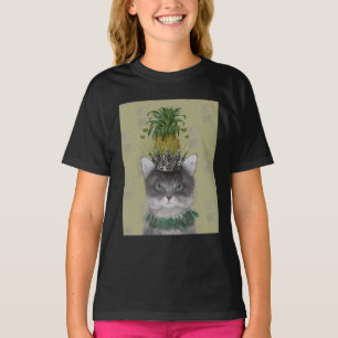 T-shirt Cat d'ananas