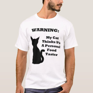 T-shirt Cat d'avertissement