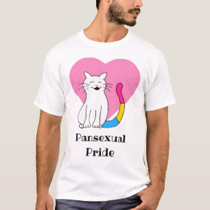 T-shirt Cat de la fierté transexuelle