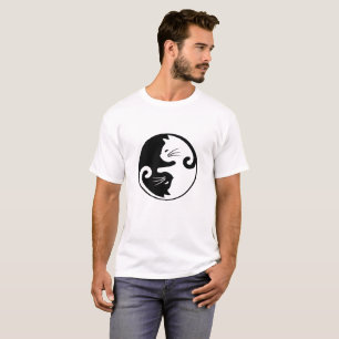 T-SHIRT CAT DE YIN YANG
