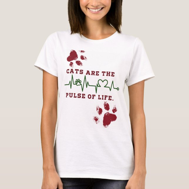 T-shirt Cat design  (Devant)