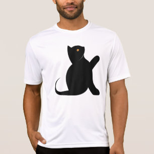 T-shirt Cat dit bonjour