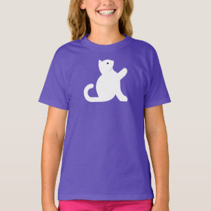 T-shirt Cat dit bonjour