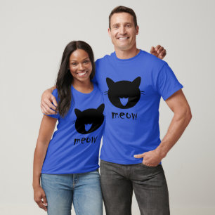 T-SHIRT CAT DIT MEOW - ÉDITION LIMITÉE