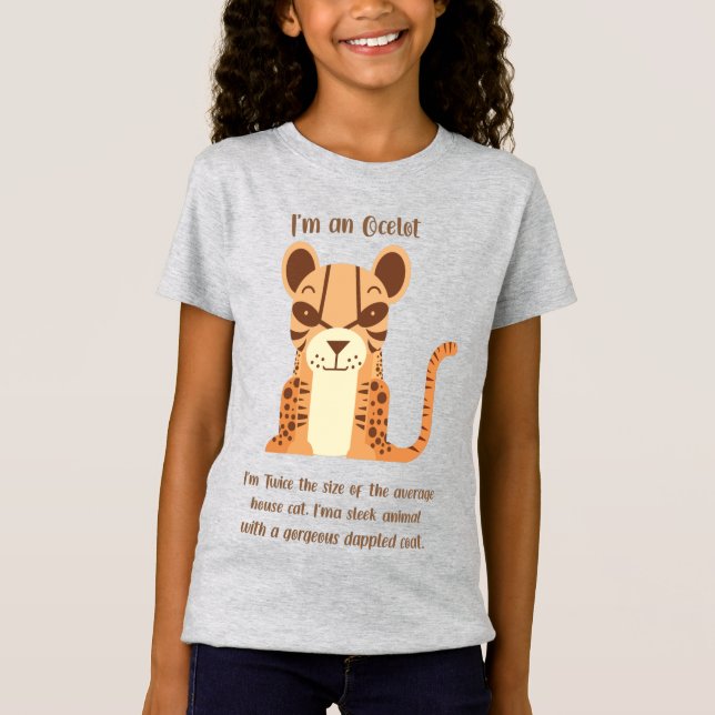 T-Shirt Cat d'occelot (Devant)